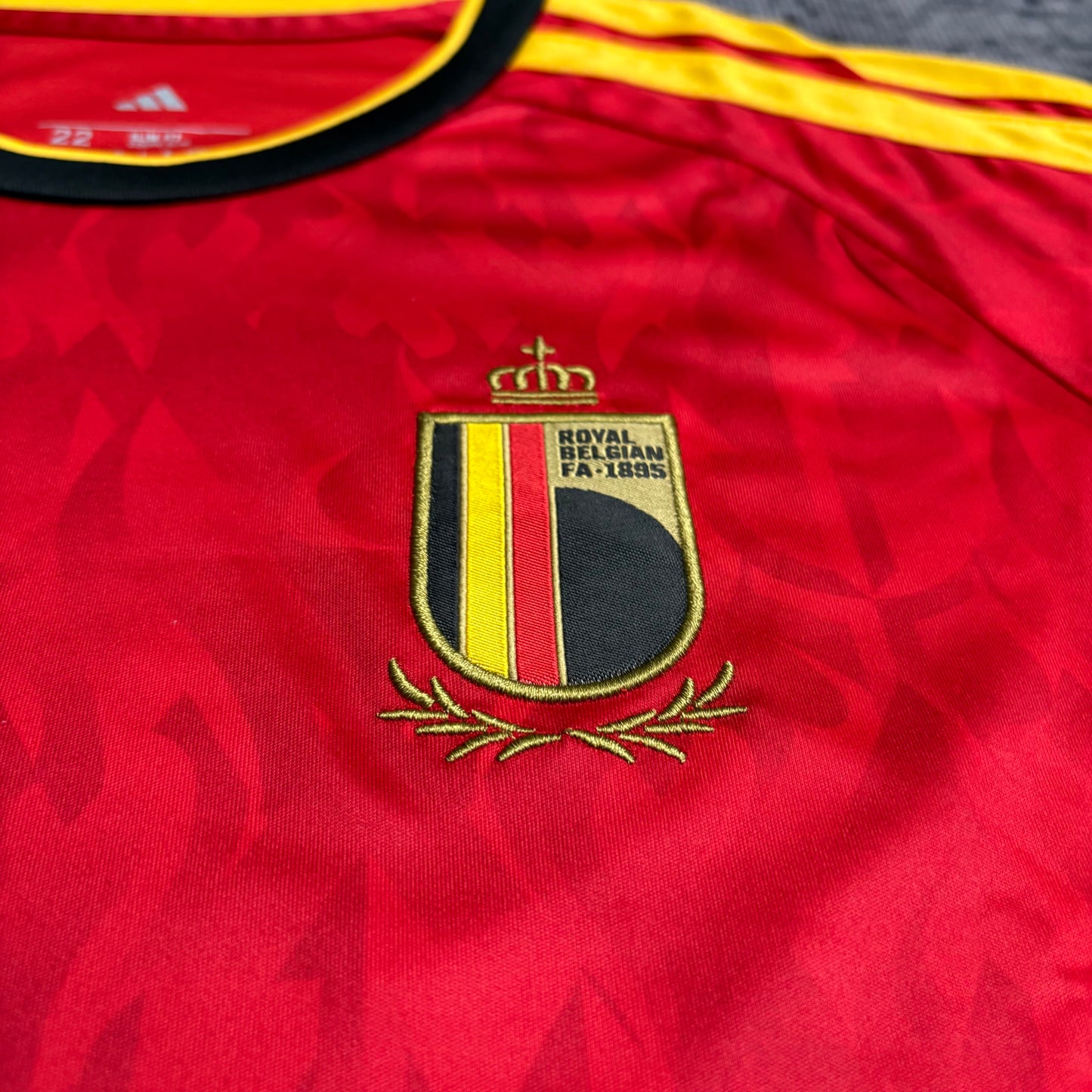 Kit Infantil Bélgica Home 26/27 - Vermelho