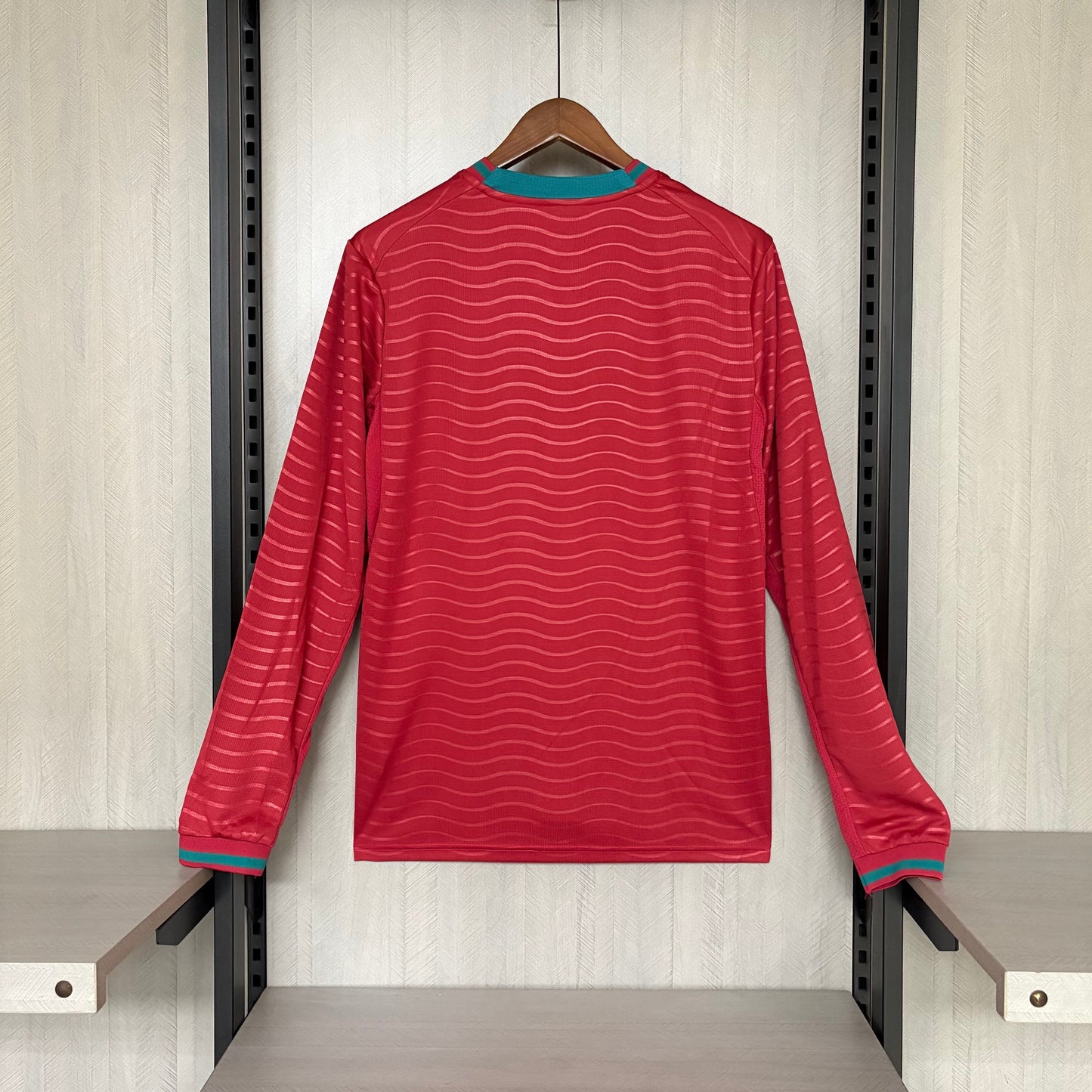 Portugal Home Manga Longa 26/27 Masculina Torcedor Puma - Vermelha