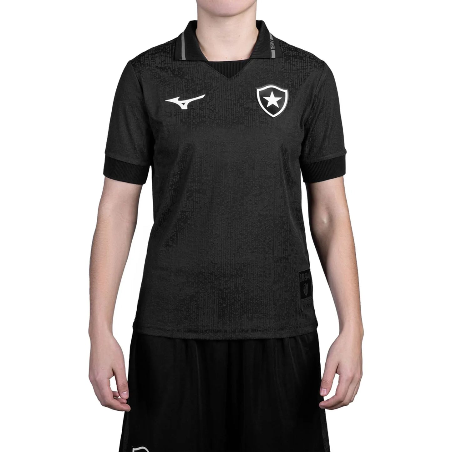 Kit Infantil Botafogo Away 26/27 Mizuno - Preta