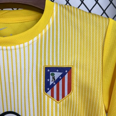 Kit Infantil Atlético de Madrid Goleiro 25/26 - Amarelo