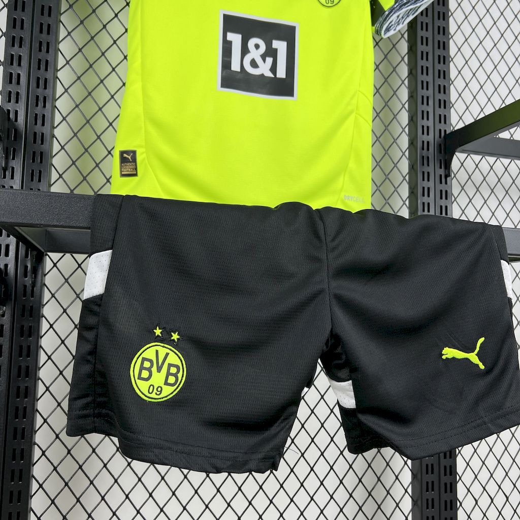 Kit Infantil Borussia Dortmund Edição Especial 25/26 - Amarela