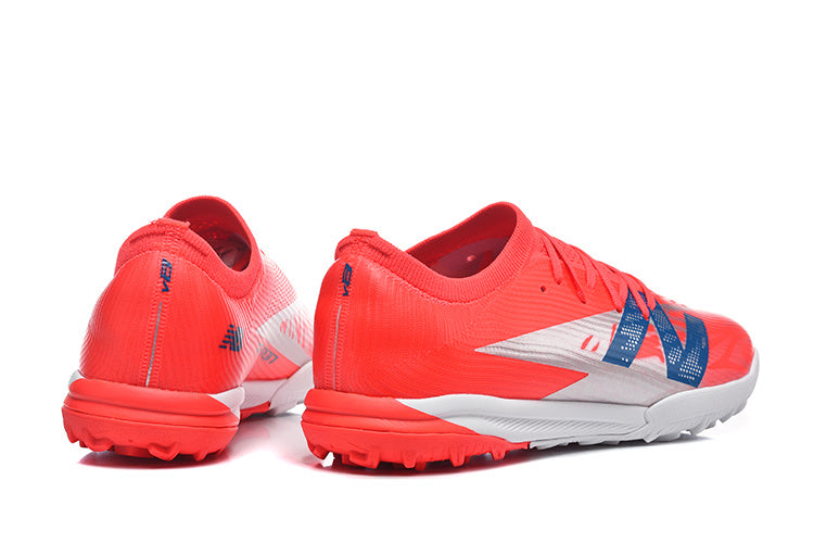 Chuteira Society New Balance Furon V8 Elite TF FG - Vermelha