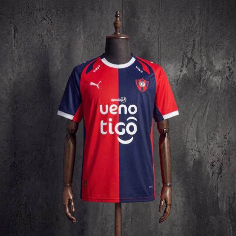 Cerro PorteƱo Home 26/27 Torcedor Puma - Vermelho e Azul