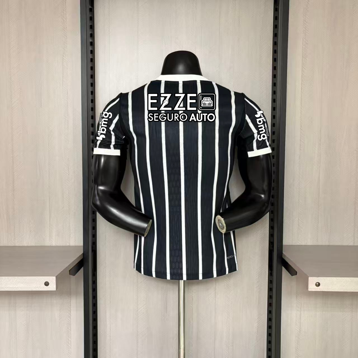 Corinthians Away 26/27 Jogador Com Patrocínios Nike - Preta