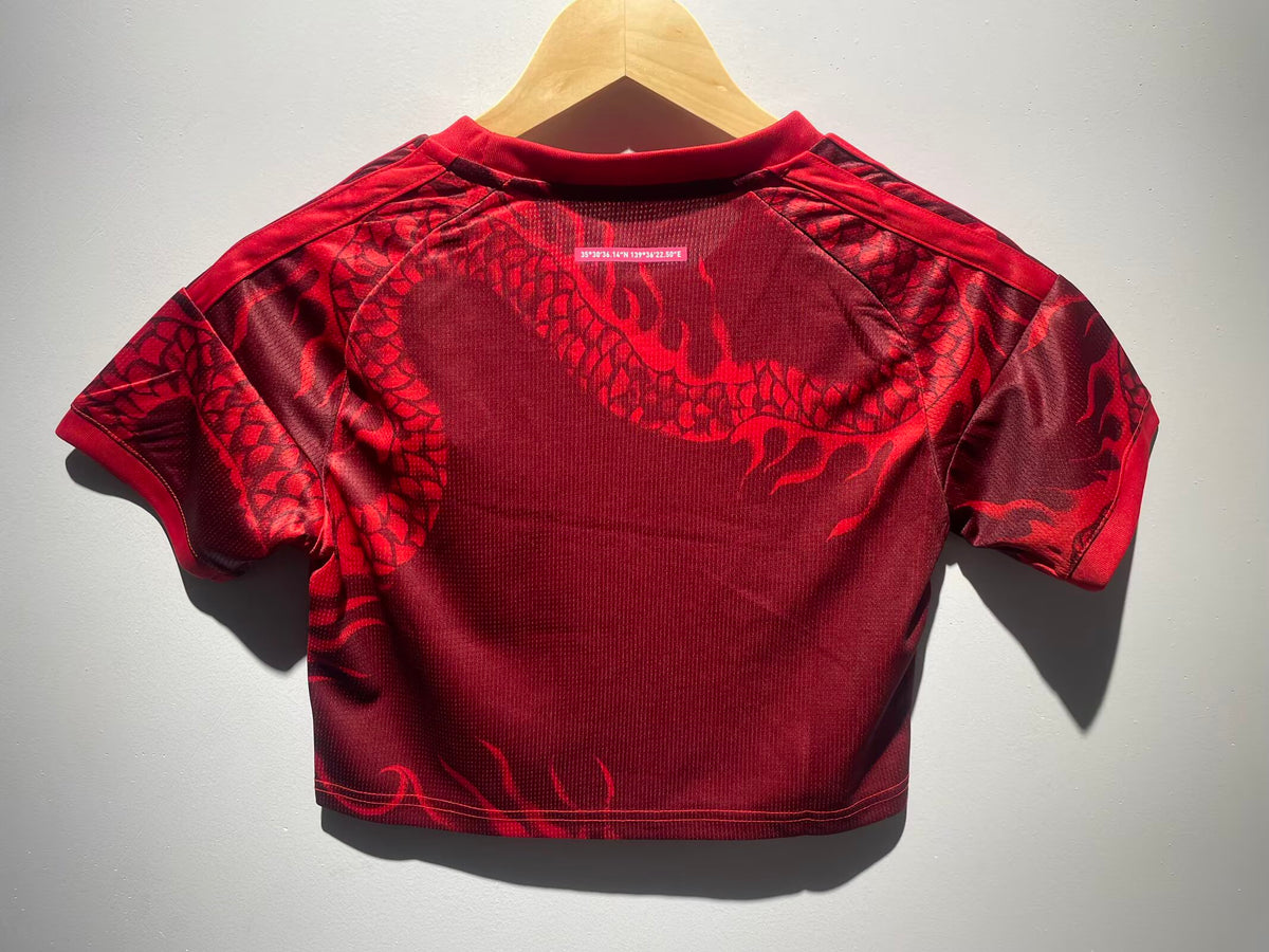 Internacional Third Cropped 26/27 Adidas Feminino - Vermelho