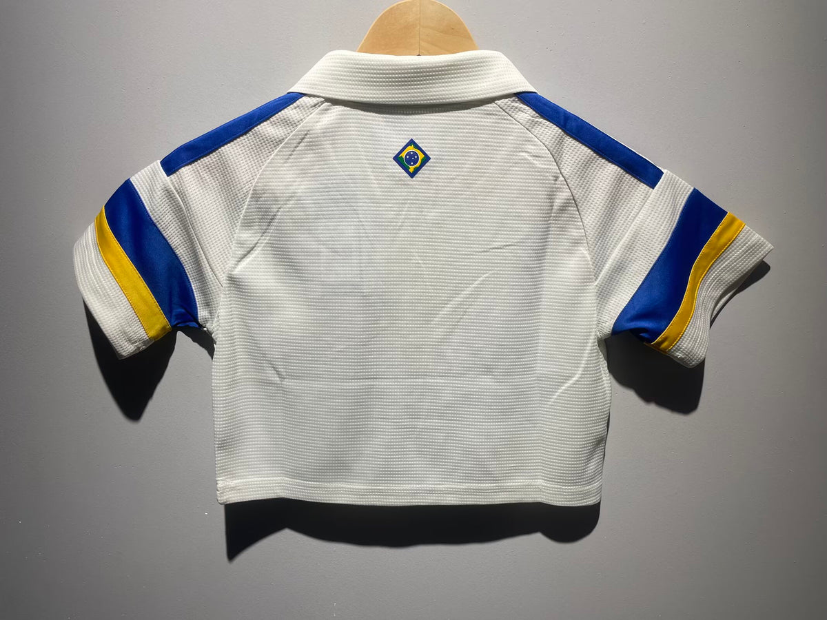 Cruzeiro Cropped Third 26/27 Adidas Feminina - Branco