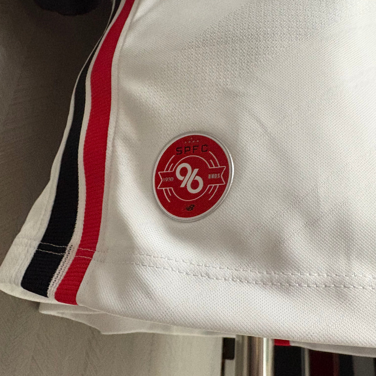 São Paulo Home 26/27 Jogador New Balance - Branco e Vermelho
