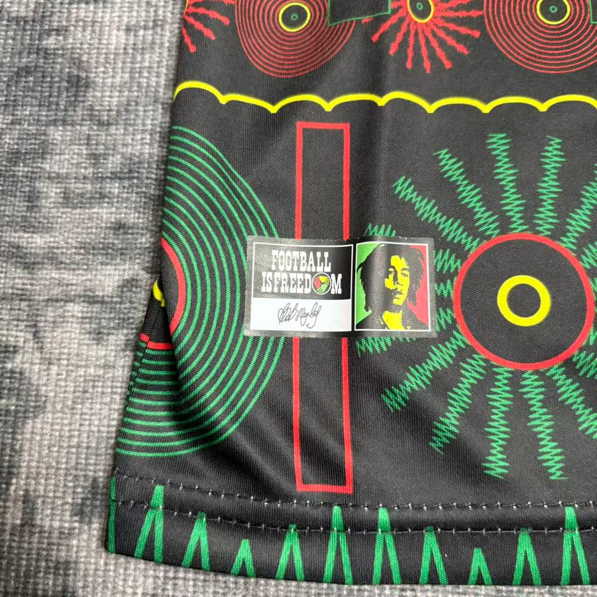 Kit Infantil Jamaica Away 26/27 - Preta