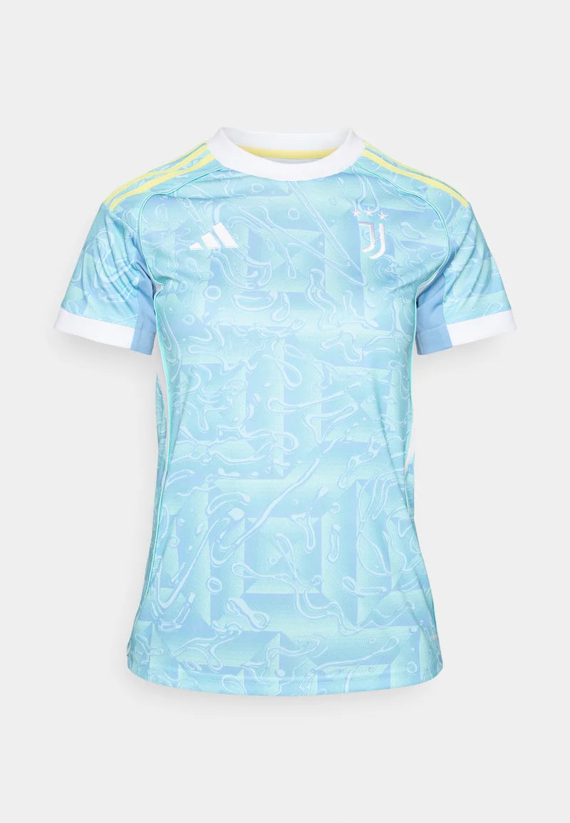 Juventus Away 25/26 Feminina Adidas - Azul Claro