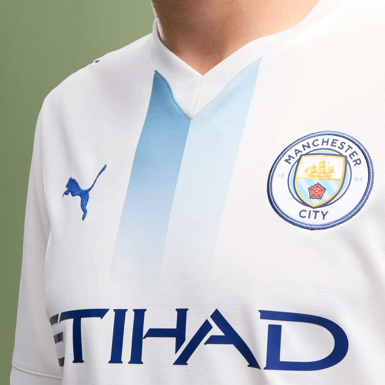 Manchester City Third Manga Longa 26/27 Torcedor Puma - Branca