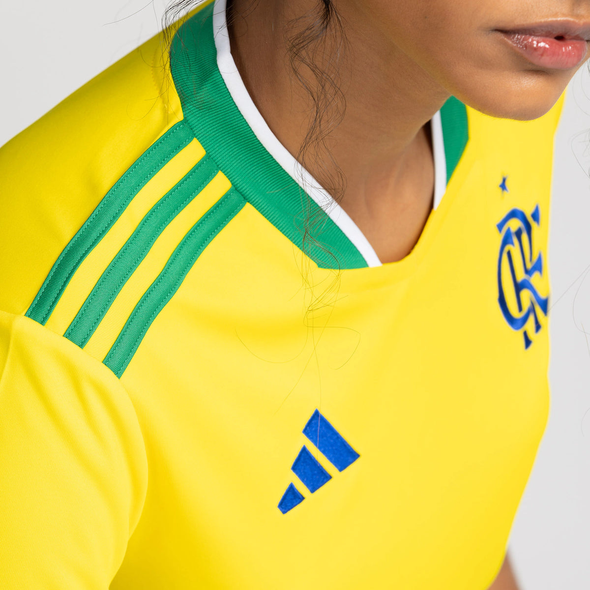 Flamengo Edição Especial Brasil 26/27 Torcedor Adidas Feminino - Amarela