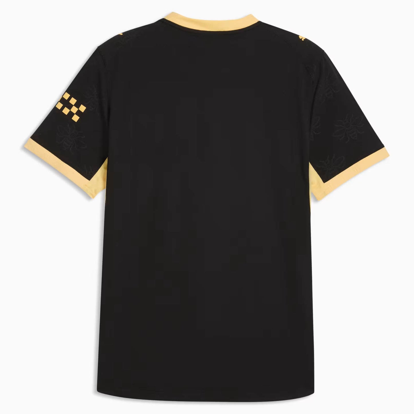 Manchester City Away 26/27 Feminina Puma - Preta e Dourado