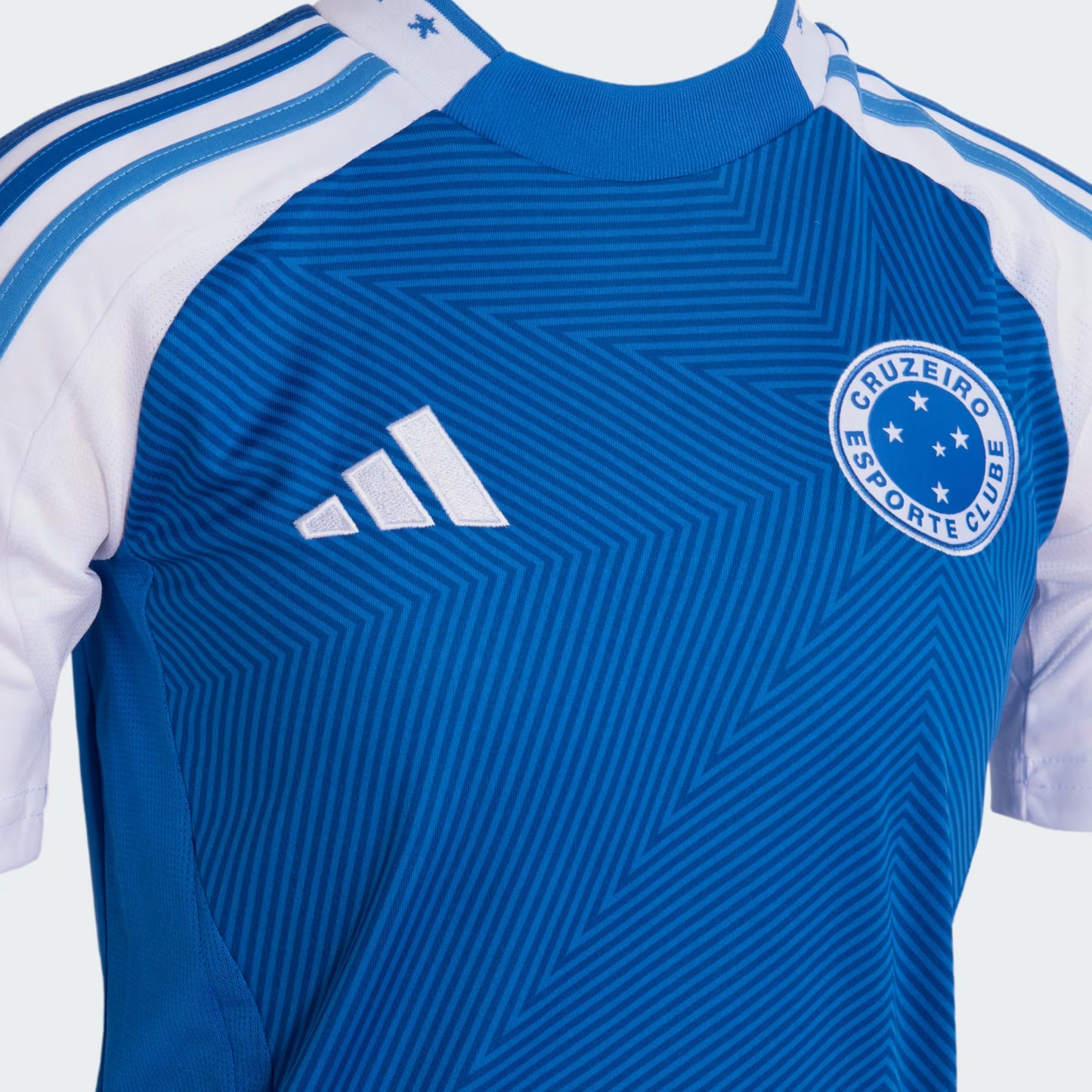 Cruzeiro Home 25/26 Adidas Feminina - Azul e Branco