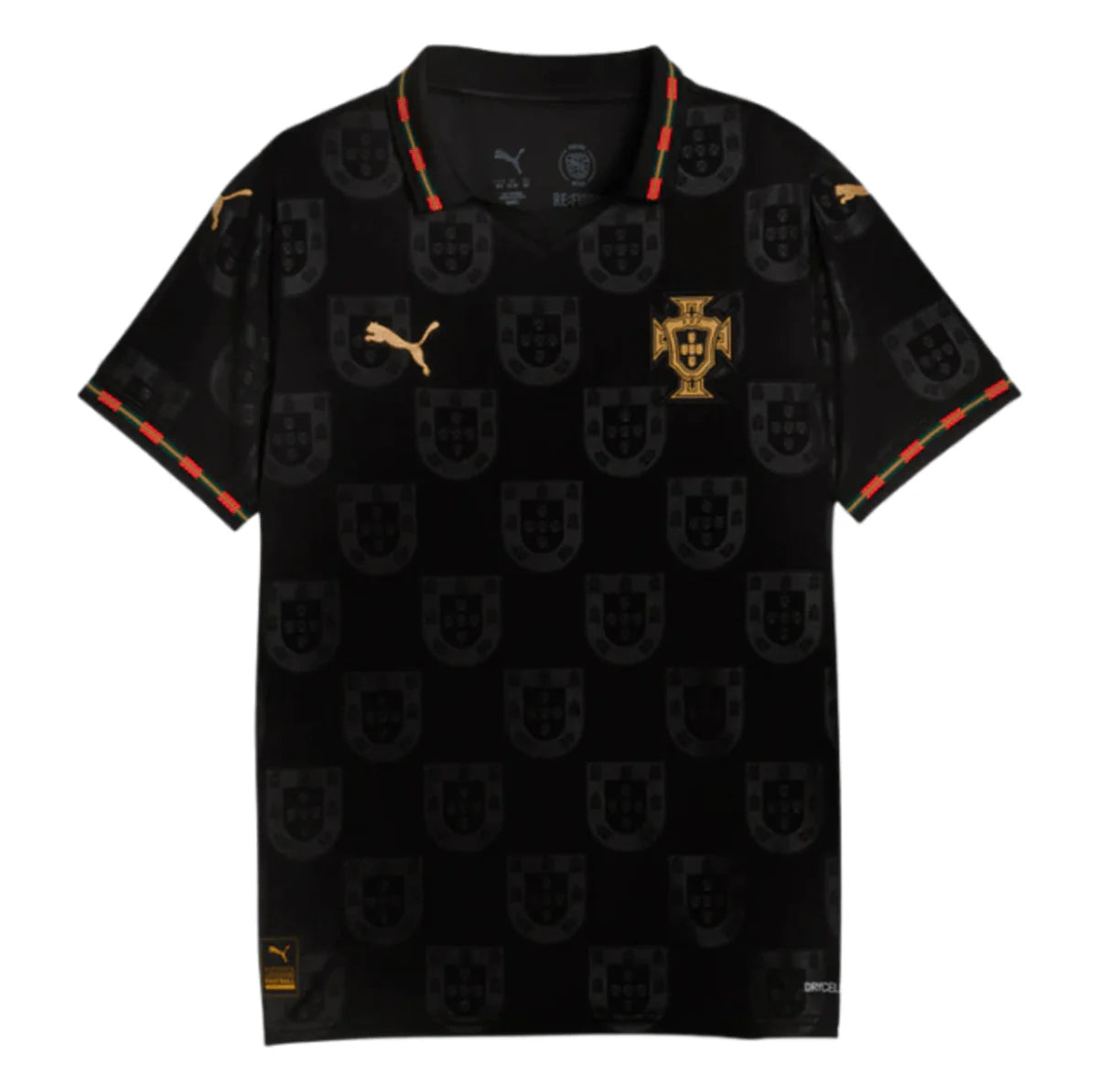 Portugal Third Pantera Negra 26/27 Masculina Torcedor Puma - Preto