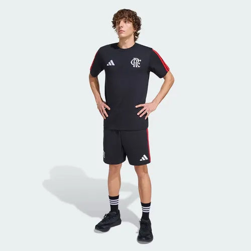 Flamengo Casual 26/27 Torcedor Adidas Masculino - Preto