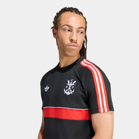 Flamengo Originals 26/27 Torcedor Adidas Masculina - Preta