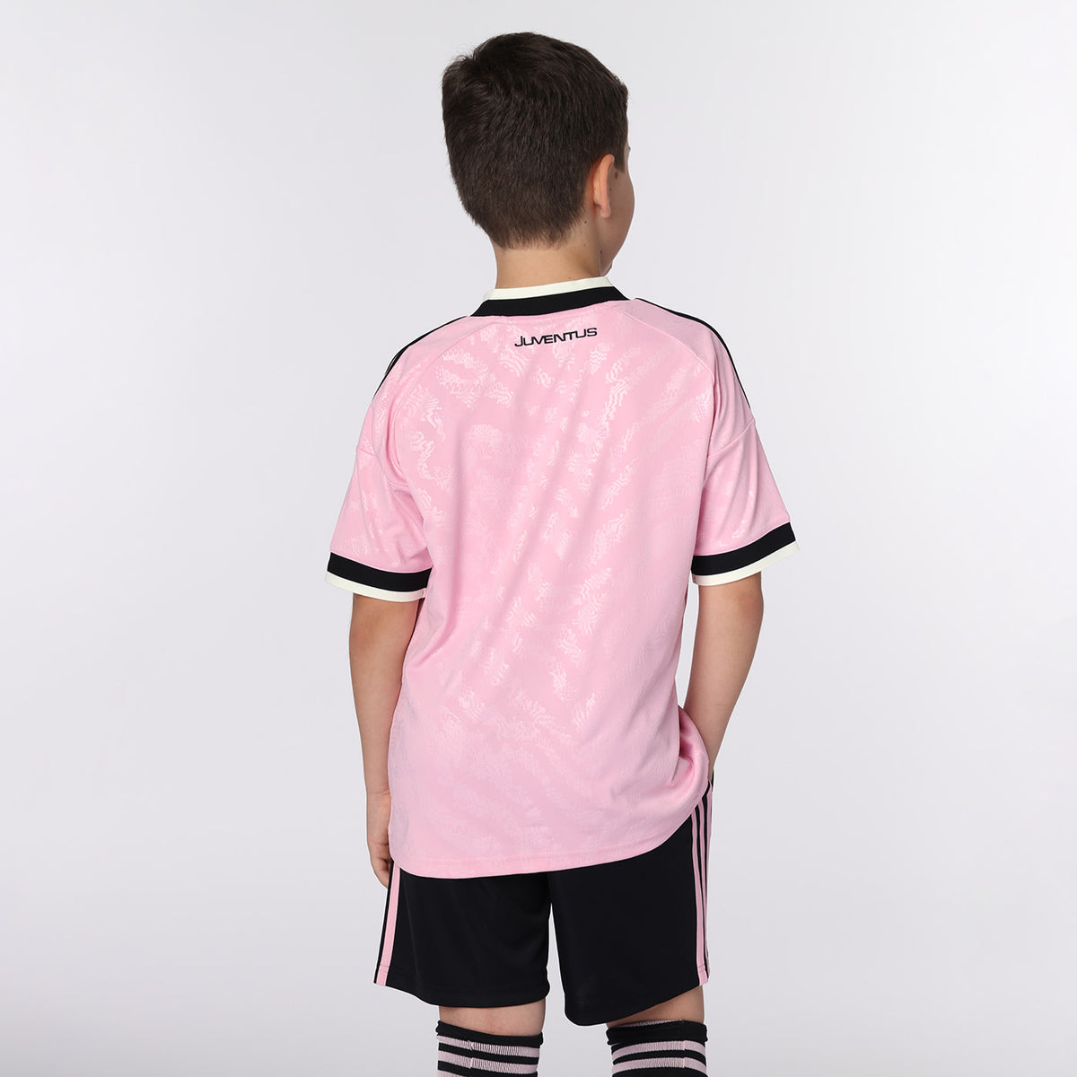 Kit Infantil Juventus Away 26/27 - Rosa