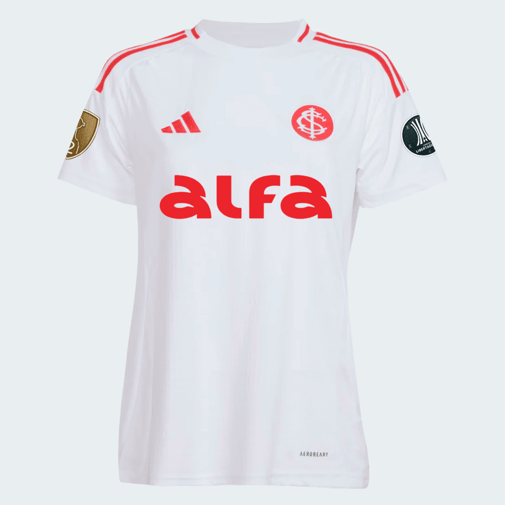 Internacional Away 25/26 Torcedor Com Patrocínios Adidas Feminina