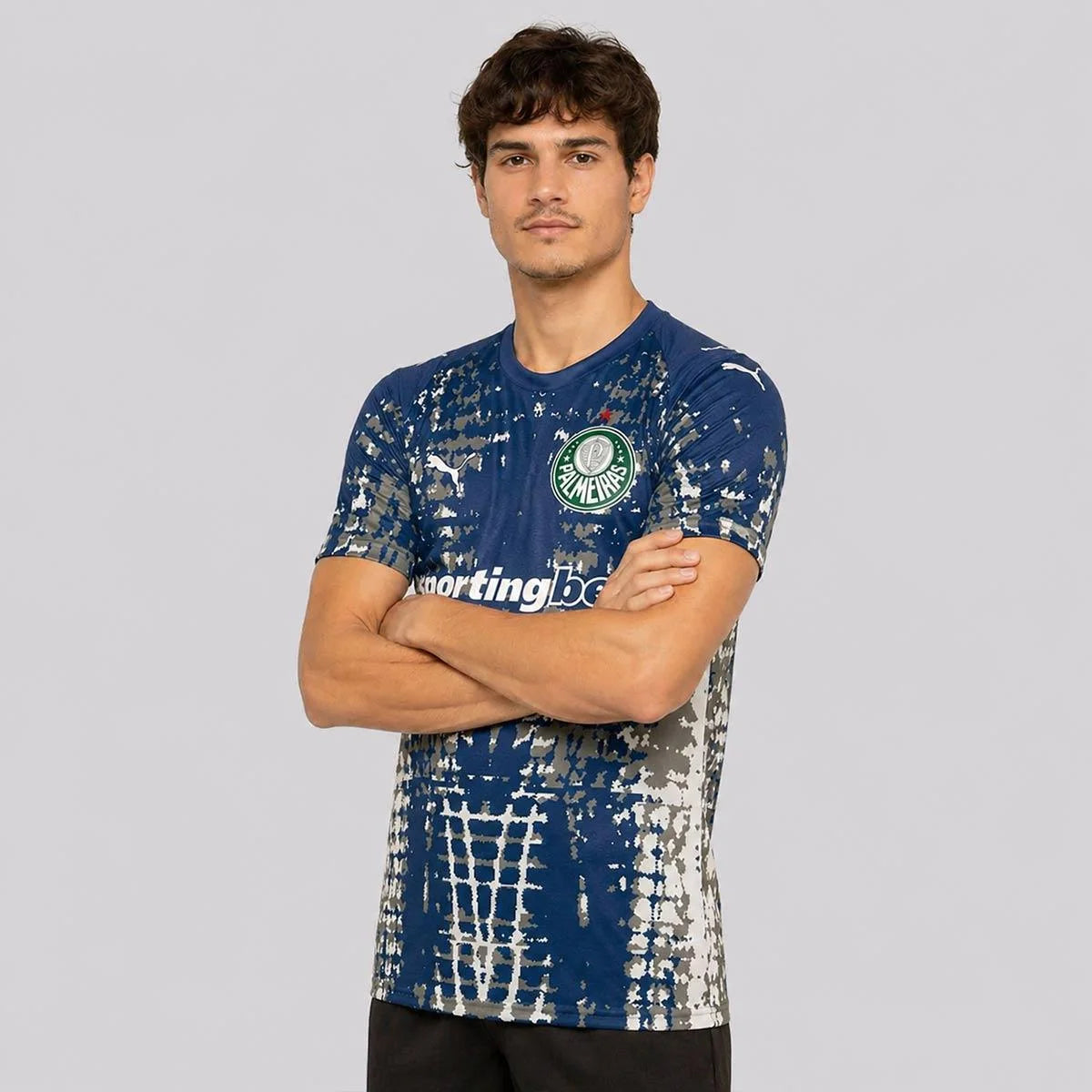 Palmeiras Goleiro 26/27 Torcedor Puma - Azul