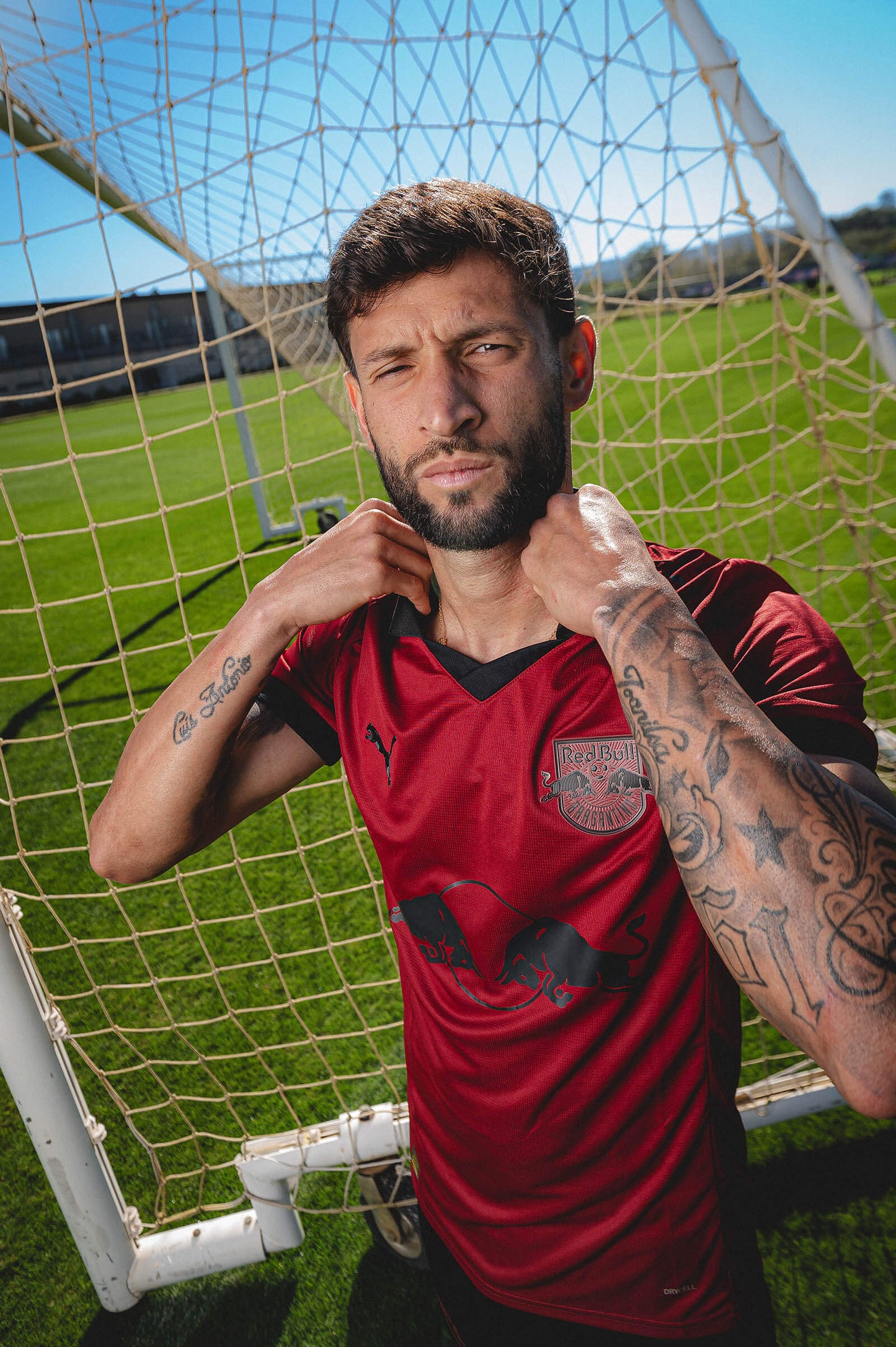 RB Bragantino Third 26/27 Puma Masculino - Vermelho e Preto