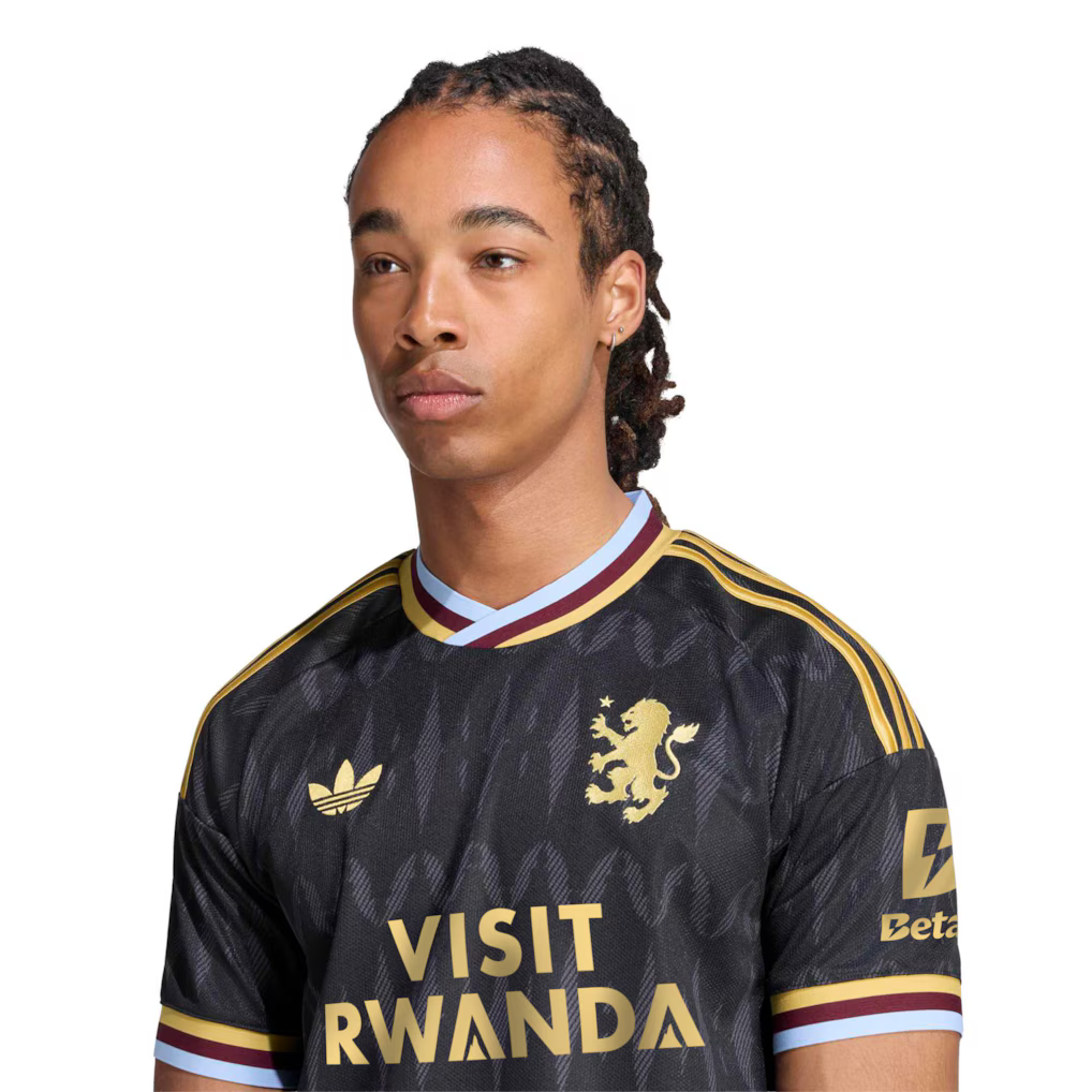 Aston Villa Away 26/27 Torcedor Adidas - Preto