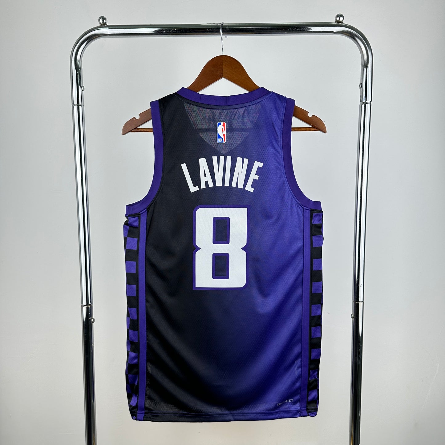Regata Sacramento Kings Masculina - Roxa e Preto