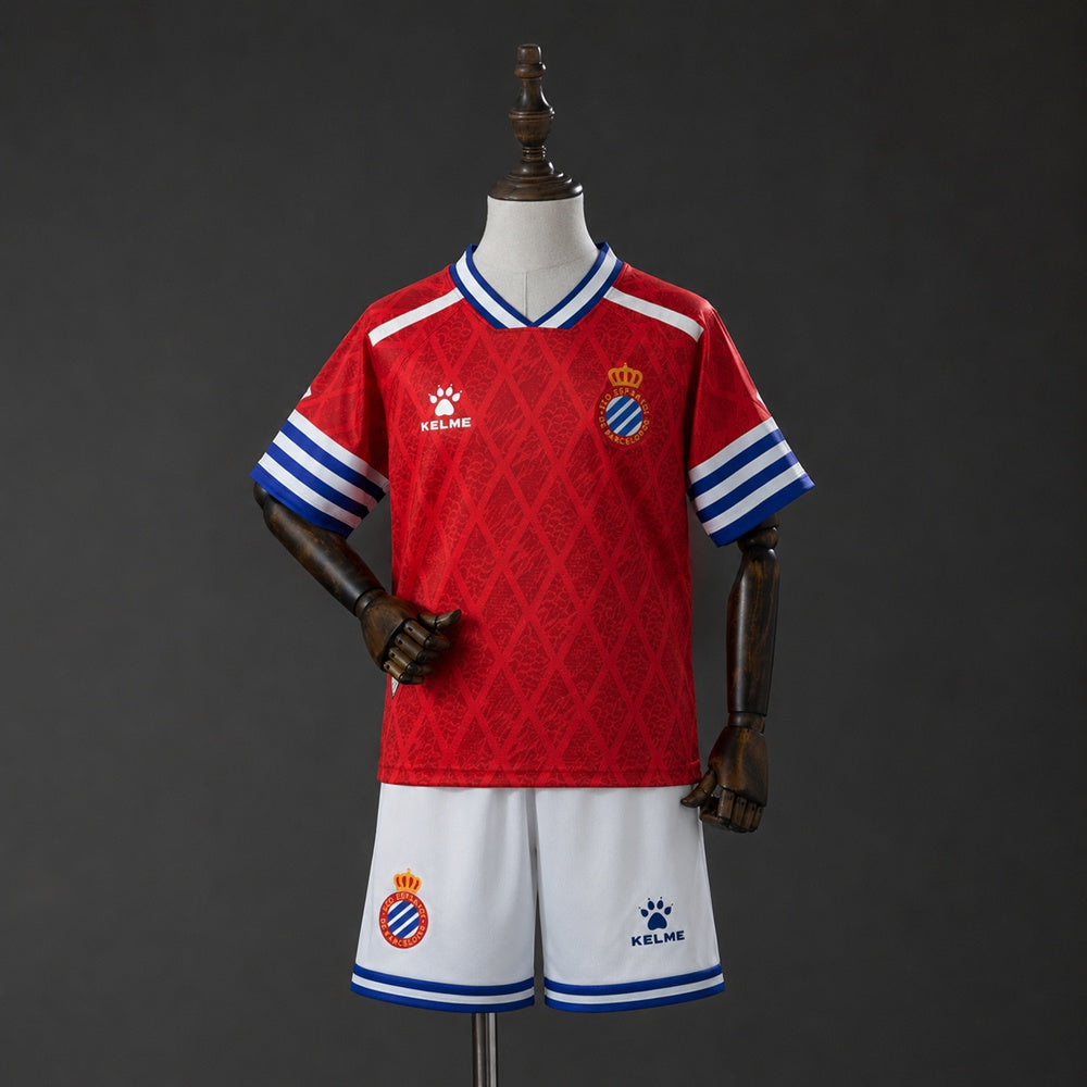 Kit Infantil Espanyol Away 26/27 - Vermelho