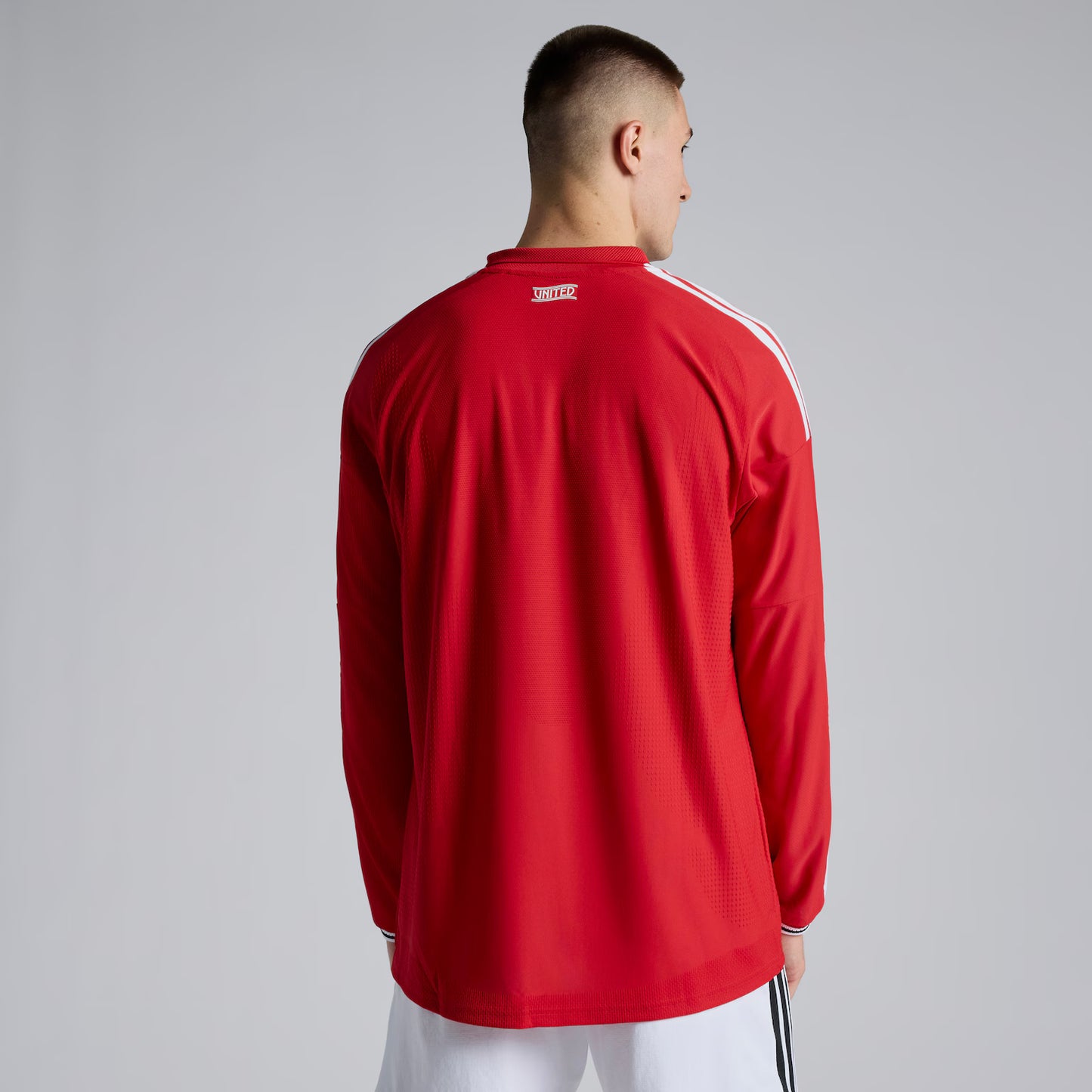 Manchester United Home Manga Longa 26/27 Jogador Adidas - Vermelho