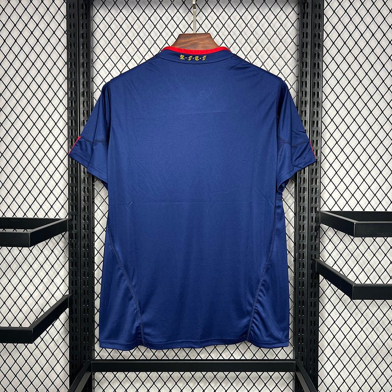Espanha RetrƓ Away 2010 Adidas Torcedor Masculina - Azul