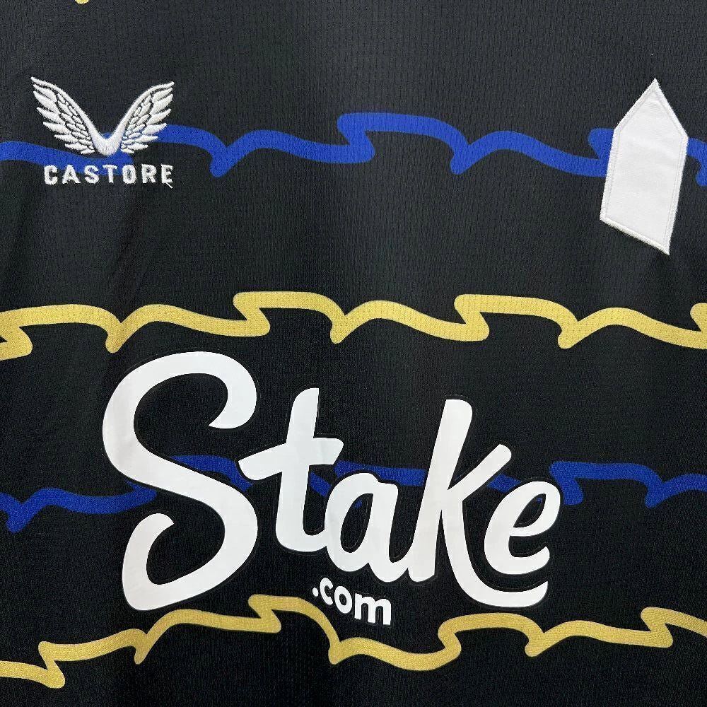 Everton Third 25/26 Torcedor Castore - Preta
