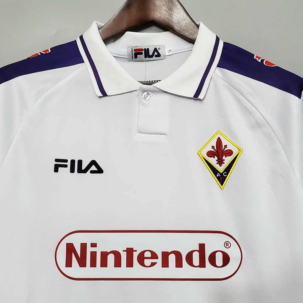 Fiorentina Away Retrô 1998 Fila - Branca