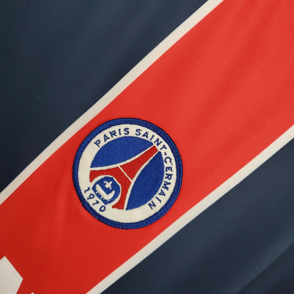 Camisa PSG RetrƓ 2002/2003 Azul e Vermelha - Nike