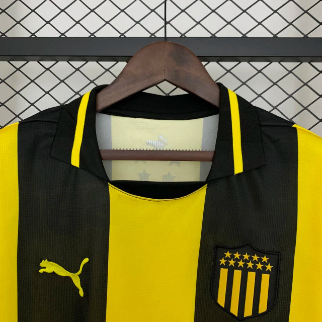 PeƱarol Home 25/26 Torcedor Puma - Preto e Amarela