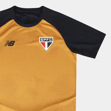 São Paulo Treino 26/27 Torcedor New Balance Masculina - Laranja e Preto
