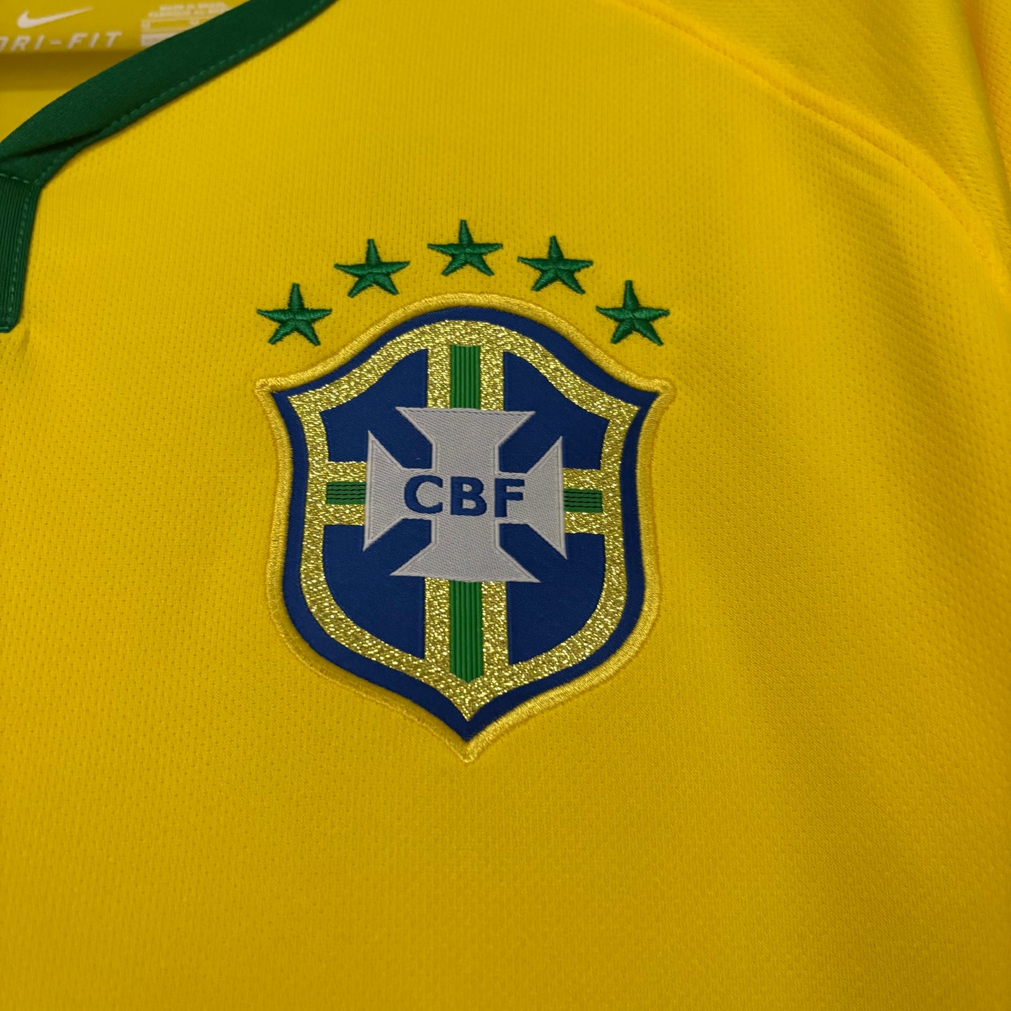 Brasil Home Retrô 2014 Nike - Amarelo
