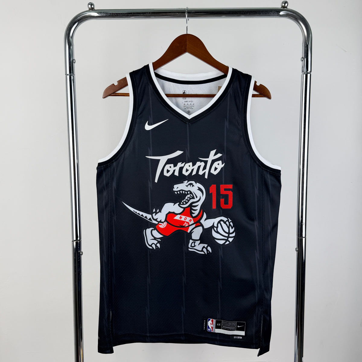 Regata Toronto Raptors Masculina - Preta