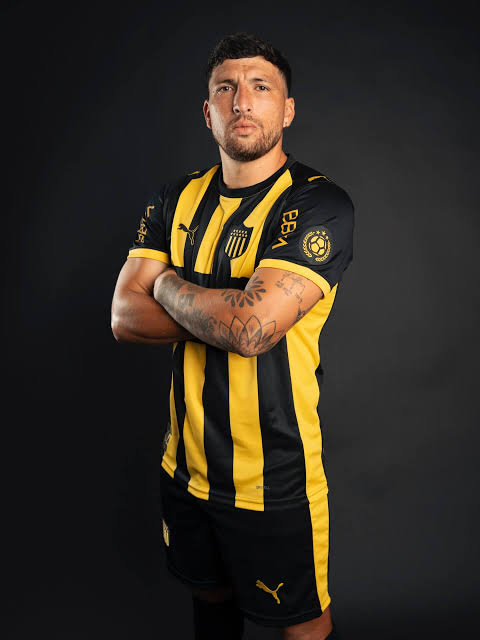 PeƱarol Home 26/27 Torcedor Puma - Preto e Amarelo