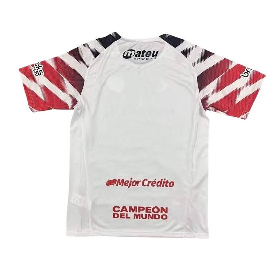 Estudiantes Away 26/27 Torcedor Ruge - Branco e Vermelho