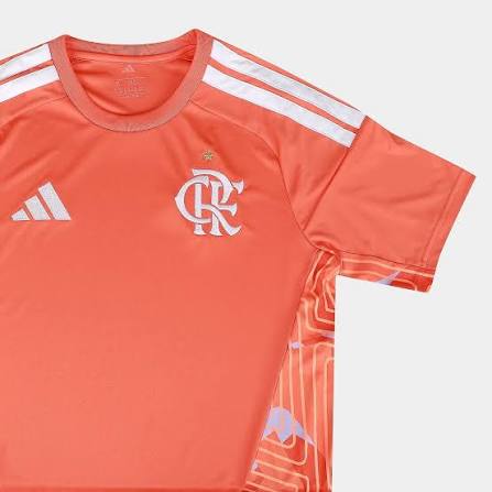 Flamengo Goleiro 26/27 Torcedor Adidas Masculina - Laranja