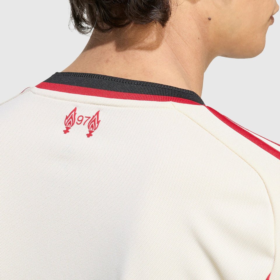Liverpool Third 25/26 Manga Longa Torcedor Adidas - Bege