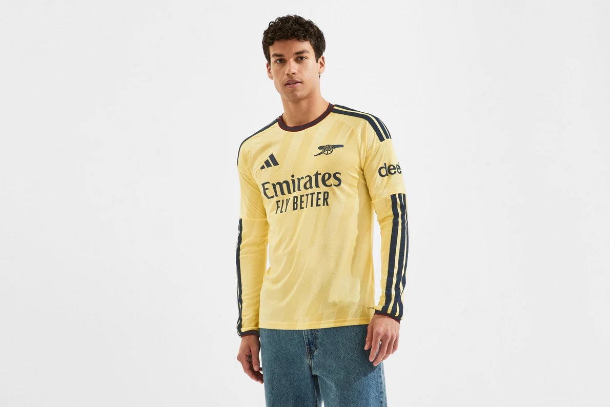Arsenal Third 26/27 Manga Longa Adidas - Amarela