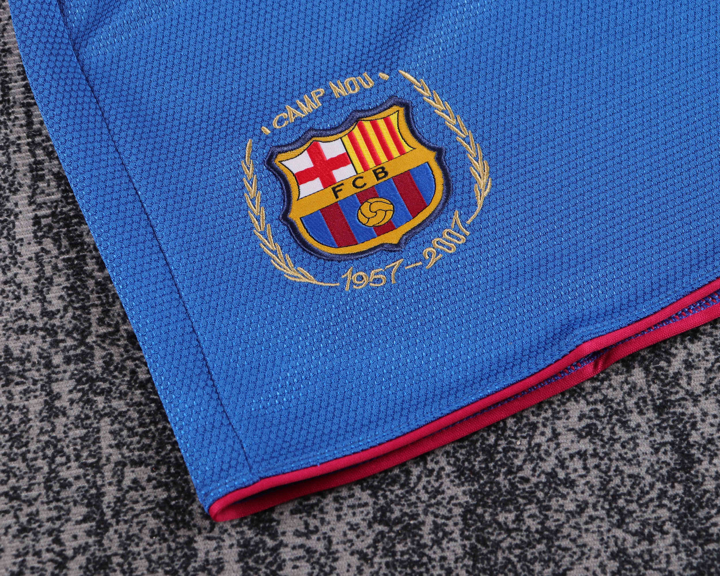 Kit Infantil Barcelona Home Retrô 07/08 - Grená