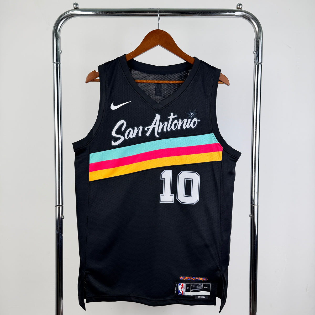 Regata San Antonio Spurs Masculina - Preta