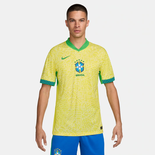 Brasil Home 24/25 Torcedor Nike - Amarela