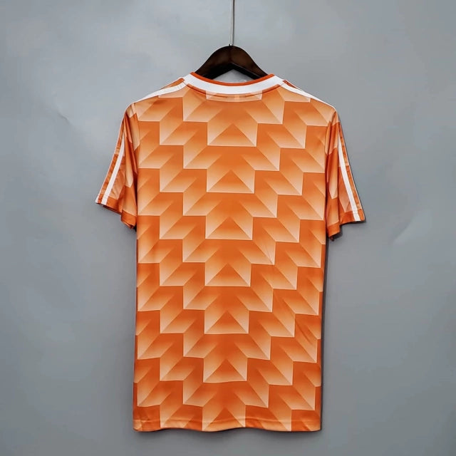 Holanda Home Retrô 1988 Adidas - Laranja