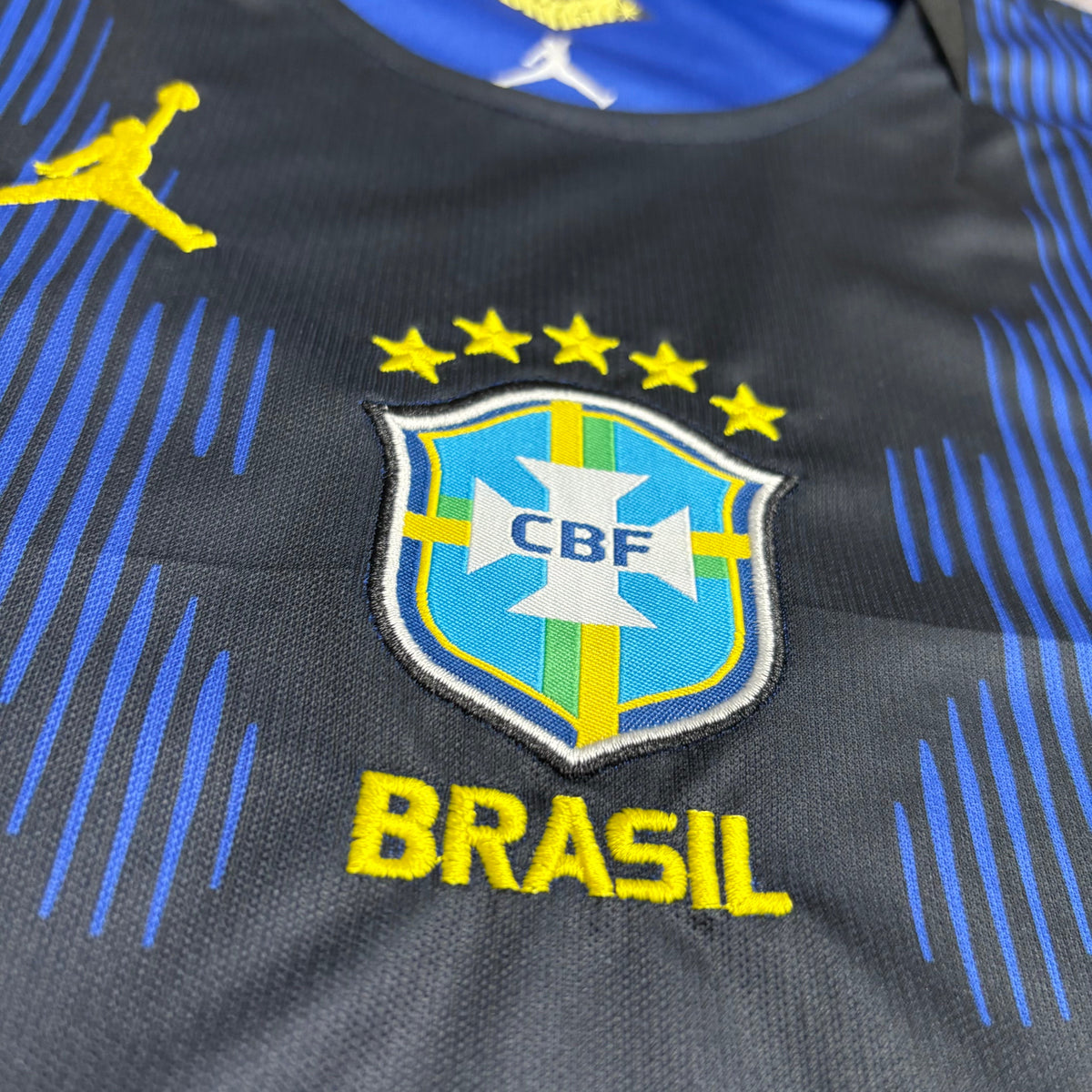 Kit Infantil Brasil Away 26/27 Feminino - Azul