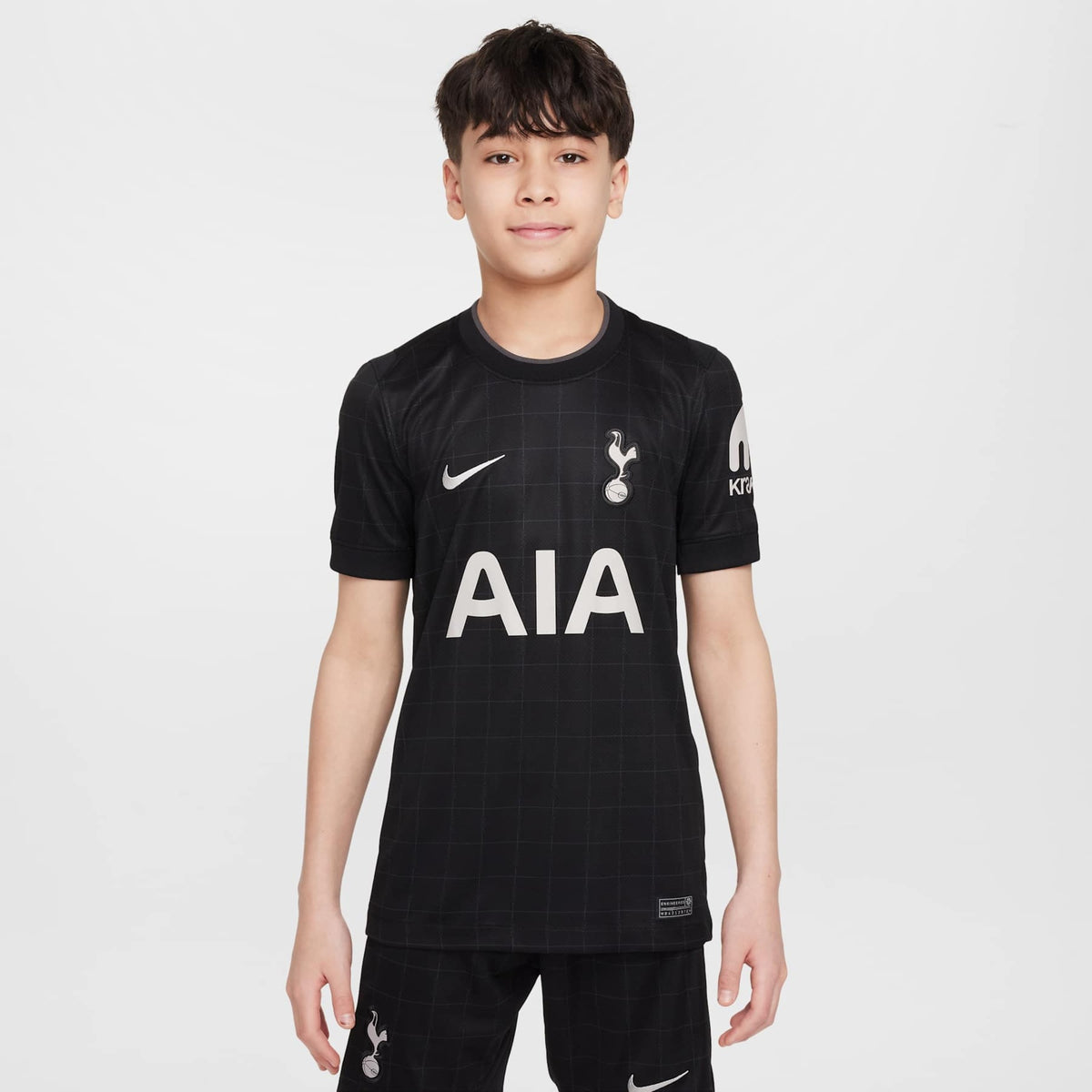 Kit Infantil Tottenham Away 25/26 - Preto