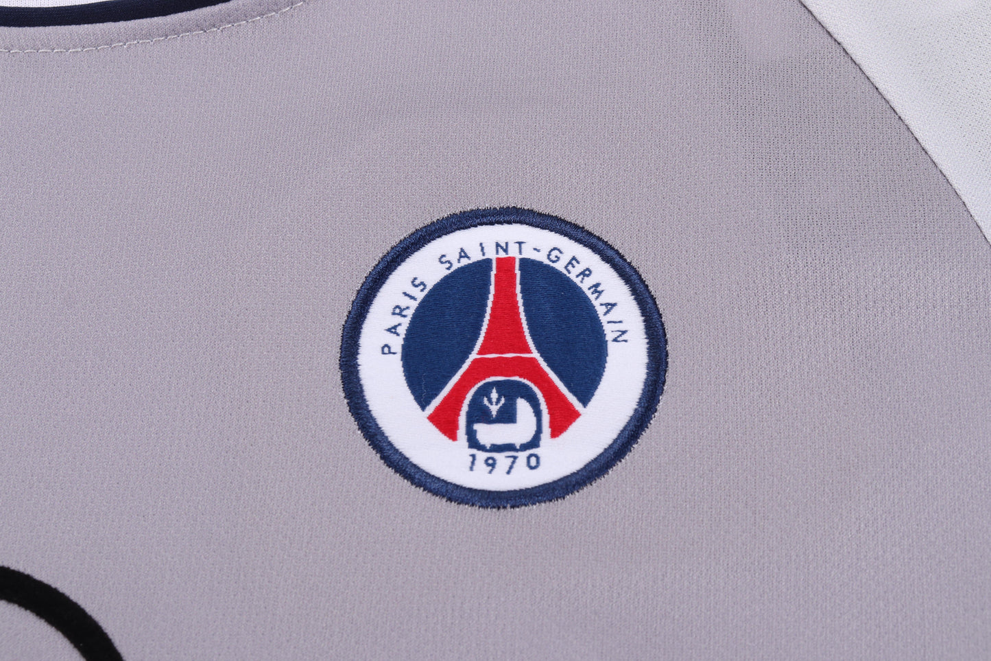 Kit Infantil Psg Away Retrô 01/02 - Cinza