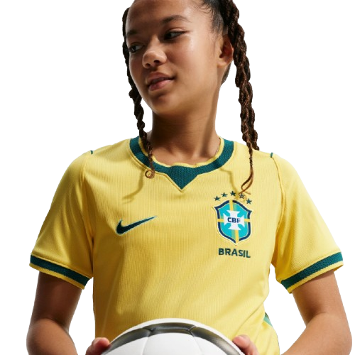 Kit Infantil Brasil Home 26/27 Feminina - Amarela