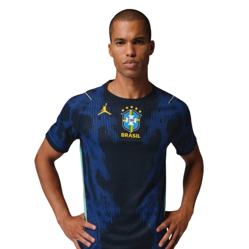 Brasil Away 26/27 Jogador Jordan Masculina - Azul